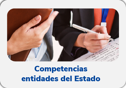 Competencia Entidades del Estado